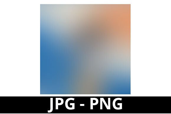 Blue Orange Gradient Color Perfect for Background and Design