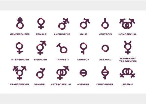 Gender Flat Color Icons: A Modern Visual Language