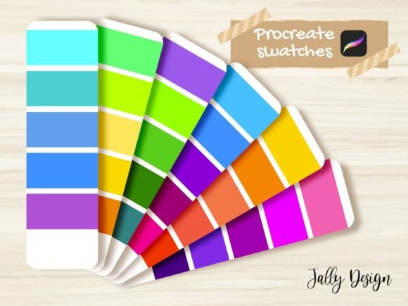 Neon Party Color Palette: Your Key to Vibrant Procreate Designs