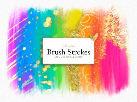 Unleashing Creativity with Vibrant Color Brush Strokes