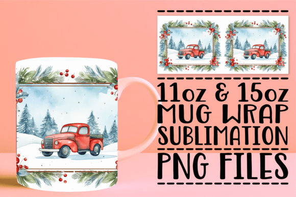 Winter Wonderland Color: Mug Wrap Design Guide